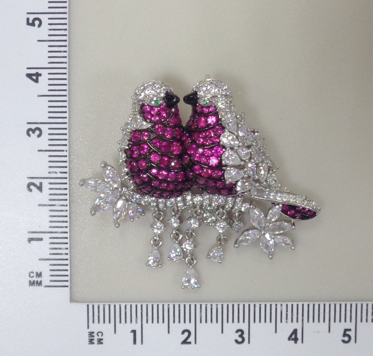 10229-000027 Брошь (Ag 925)